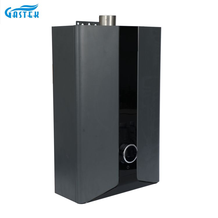 Electricidad 220V 110V Panel LCD Tipo forzado Temperatura constante Ducha Gas Calentador de agua