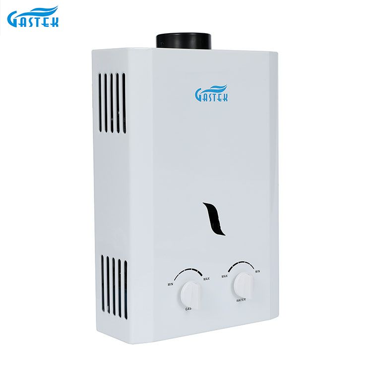 Electrodomésticos tipo chimenea ducha GLP calentador de agua a Gas instantáneo instalar en el baño