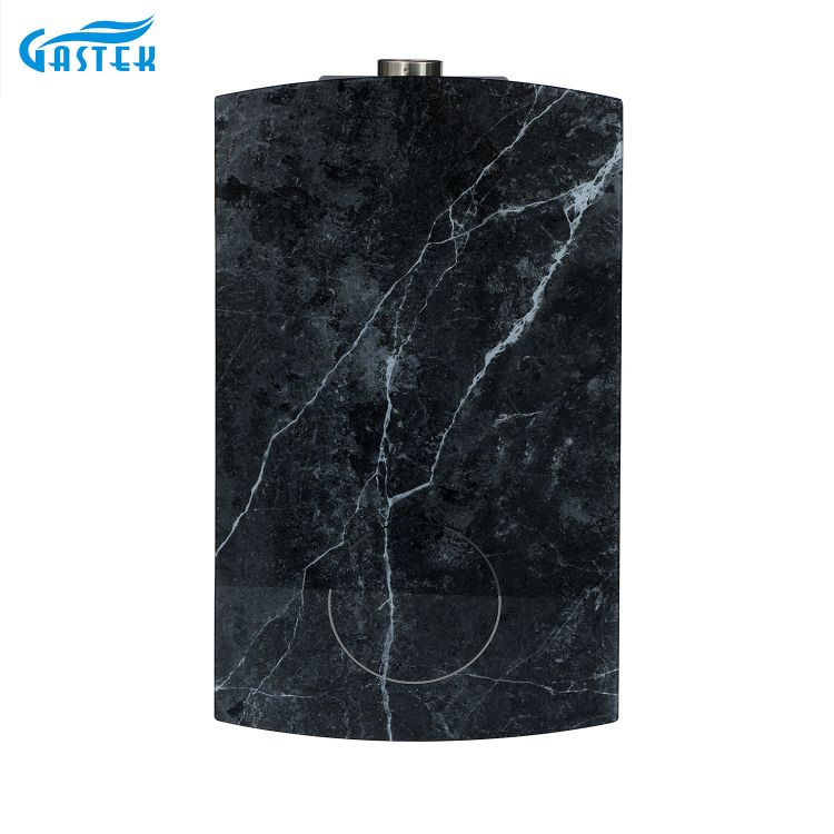 Pantalla de pantalla LCD Temperatura constante Tipo forzado Calentador de agua de gas para bañarse