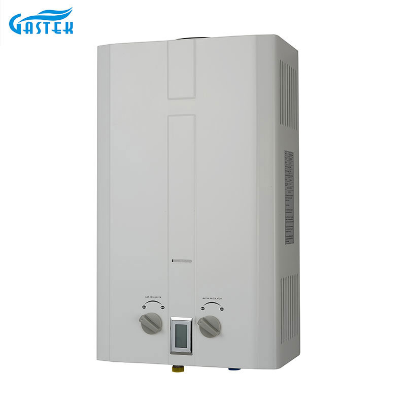 Géiser de gas para electrodomésticos montado en la pared tipo chimenea